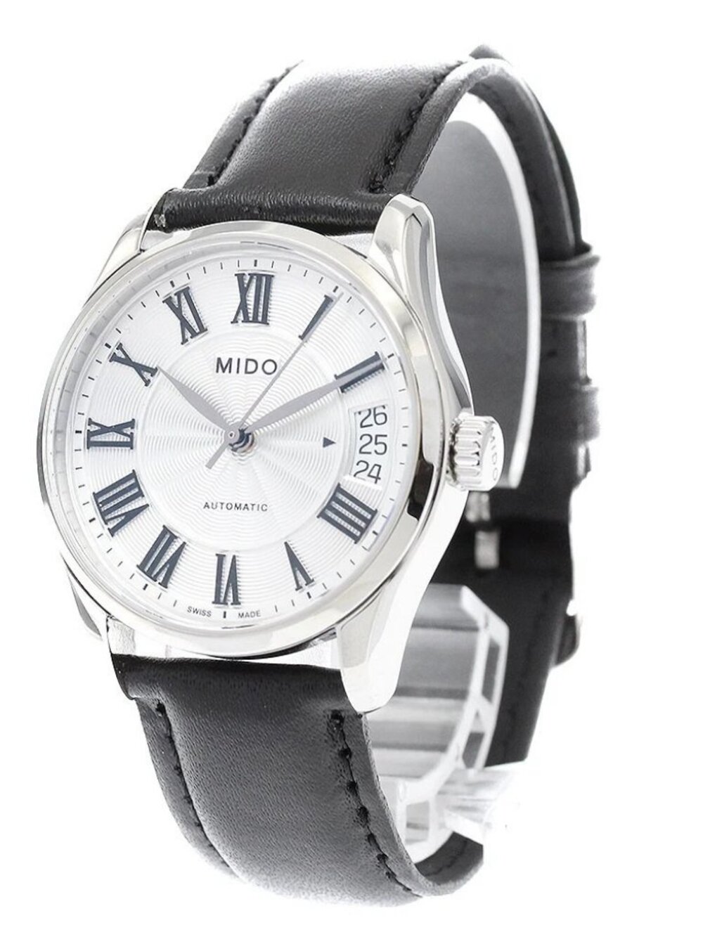 MIDO Belluna M024207A Date Silver Dial Automatic Boy's Watch_935354